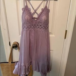 Trend shop lilac lace dress